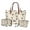 Cat Daisy Flower, variant on ZUXONGSY Leopard Cow Spot Print Top Handle Bag with Large Capacity Makeup Bag Wallet for Women PU Leather Top Handle Satchel Set with Fashion Makeup Pouch Money Organizers for Business Shopping