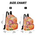 thumbnail image 2 of FORMRS Mini Backpack Purse for Women Travel Daypack Casual Shoulder Bag, Pink Abstract Floral, 2 of 7