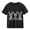 Black, variant on CYRBOKO Kids Easter T-shirts, Cotton Casual Holiday Short Sleeve Girls Summer Tops White Size 7-8 T