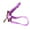 Purple, variant on Adjustable Harness with Leash for Mini Pig Ferret Rabbit Dog Cat Small Animals