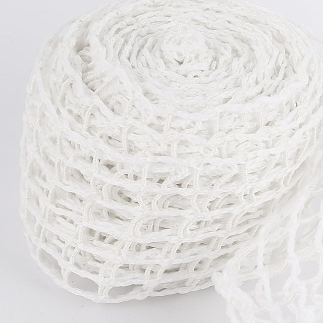 OUNONA Meat Netting Roll White Polyester Fiber for Cooking String and Sausage Casings with Stable Strength