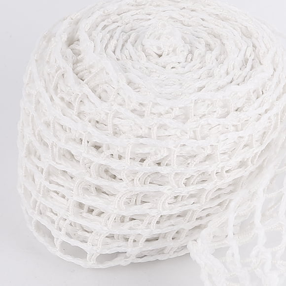 OUNONA Meat Netting Roll White Polyester Fiber for Cooking String and Sausage Casings with Stable Strength