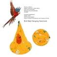 thumbnail image 3 of Bird Hanging Hammock  Bird Bed Hanging Hammock Bird Cage Warm Comfortable ParakeetsHideaway Bed For ParakeetsParakeet Cockatiel Conure Cockatoo Parakeet   House, 3 of 8