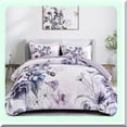 thumbnail image 2 of Floral Dream Queen Comforter Set - Soft Microfiber Bedding - All Season Comforter with 2 Pillowcases - White Background, 2 of 4