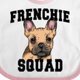 thumbnail image 4 of Inktastic Cute French Bulldog  Frenchie Squad Boys or Girls Baby Bib, 4 of 4