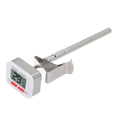 

Food Thermometer Fast Sensing Cooking Thermometer Stainless Steel Regulable Clip For Frosting