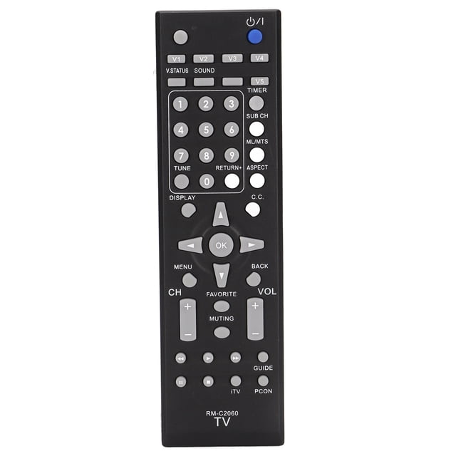 Mando a distancia de TV de repuesto, mando a distancia multifuncional para JVC RMC2060