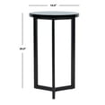 thumbnail image 3 of SAFAVIEH Zaira Contemporary Modern End Table, Blue/Green, 3 of 5