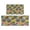 Pioneer Flower Floral-3, variant on Pioneer Flower Floral Print Pattern Kitchen Rugs Sets Of 2, Anti Fatigue Non Slip Washable Floor Mats for Kitchen Sink Laundry, 17X30 Inch   17X47 Inch