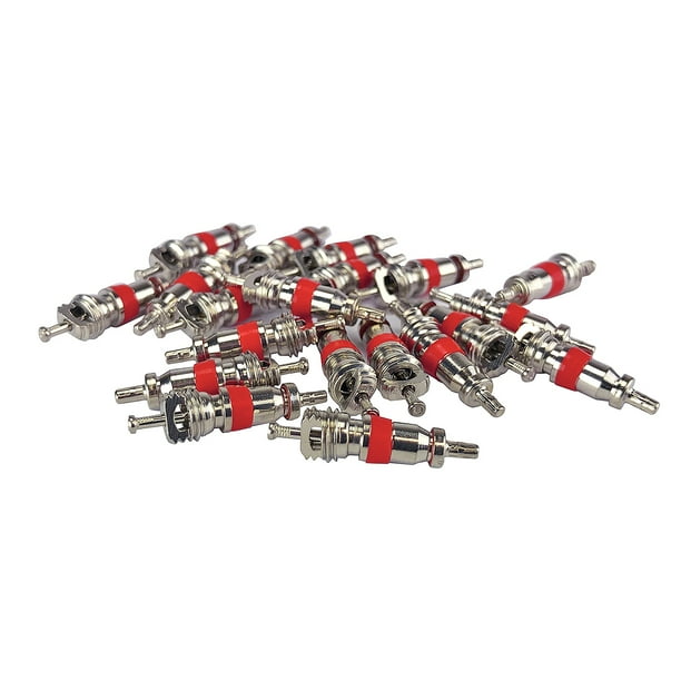 Set Of 20 HALTEC Heat Resistant Standard Bore Valve Stem Cores For Car 