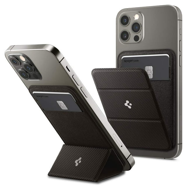 Tarjetero tipo cartera Spigen Smart Fold MagFit para iPhone