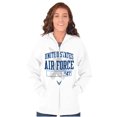 thumbnail image 4 of US Air Force USAF Logo Bald Eagle Zip Up Hoodie Men's Women's Brisco Brands S, 4 of 6