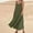Army Green, variant on Dress under $10 Summer Dresses for Women Womens Dresses V Neck Casual Solid Color Sleeveless Cotton Linen Long Dress Bohemian Dress