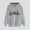 Gray, variant on Elvqul Hooded Sweatshirts for Women Long Sleeve Printed Hoodies Pullover Plus Size Womens Tops