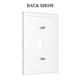 thumbnail image 4 of Kll Retro Floral Butterfly Wall Plate,Gloss Finish,Standard Size 1 - 5" X 3", Polycarbonate Thermoplastic,Electric Receptacle Plug Covers, 4 of 8