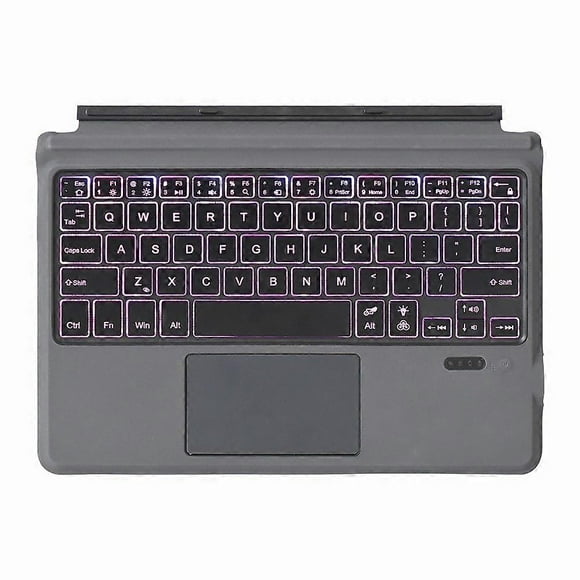 FT-1087D Bluetooth Keyboard Ultra-thin Backlit Keyboard for Microsoft Surface Go 1 / 2 / 3
