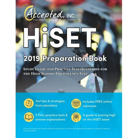 HISET 2019 Preparation Book: Study Guide and Practice Test Questions for the High School Equivalency Test (Best Private High Schools In Usa 2019)