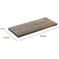 thumbnail image 5 of Dumekko Large Floating Shelves for Wall Set of 3 Wooden Wall Shelves 30 in x 10 in x 1 in Room Decor Long Shelf with Invisible Wall Mount Bracket for Bedroom, Kitchen, Living Room, Rustic Brown, 5 of 8