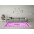 thumbnail image 3 of Ahgly Company Indoor Rectangle Persian Purple Traditional Area Rugs, 7' x 10', 3 of 4