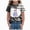 H645-Black, variant on TOWED22 Toddler Girl Halloween Shirt Spooky T-Shirt Kids Pumpkin Ghost Short Sleeve Tee Top,Black,7-8 Y