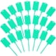 thumbnail image 4 of 100 etiquetas de plástico en blanco, reutilizables, para colgar, para llaves, almacenamiento, impermeables, para escribir, color verde, 4 of 8