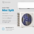 thumbnail image 2 of MRCOOL Easy Pro 9K BTU DIY Ductless Mini-Split Air Conditioner Heat Pump System, 2 of 11