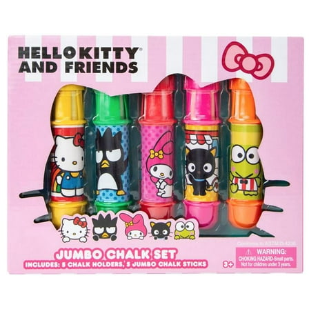 Hello Kitty and Friends Jumbo Chalk Set 5-Pieces