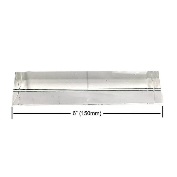 Prisma De Cristal Óptico Triangular De 10 Cm – Instrumento De Enseñanza De Física Para Descomponer La Luz En 7 Colores Del Arcoíris