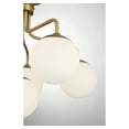thumbnail image 6 of Marco 6-Light Ceiling Light in Warm Brass, 6 of 6