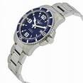 thumbnail image 3 of Longines HydroConquest 21 mm Men's Stainless Steel Diver's Wristwatch, Blue, L37424966, 3 of 3