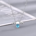 thumbnail image 1 of Encantadora caricatura Hellokitty Sanrio Anime niños cadena collares lindo ahuecado Kitty cristal collar para mujeres niñas regalo de cumpleaños xuanjing  unisex, 1 of 2