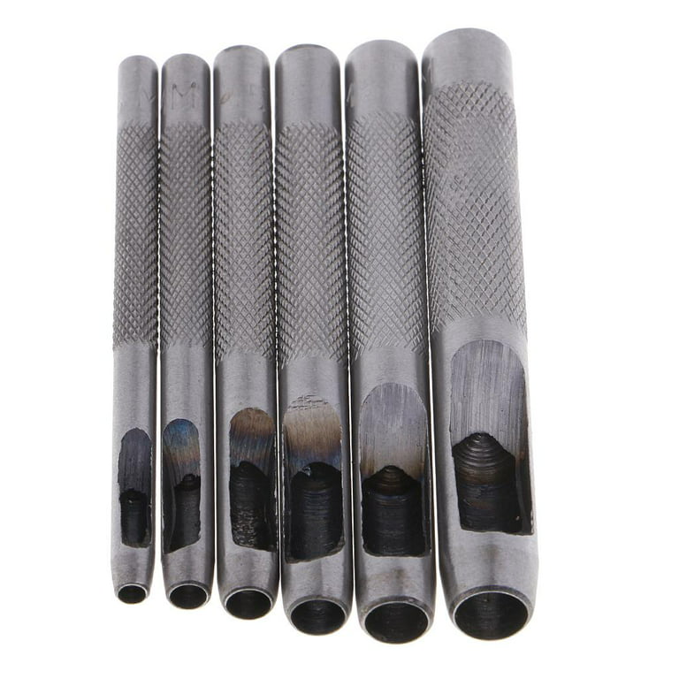 Free Shipping 1mm-10mm a set HEAVY DUTY HOLLOW HOLE PUNCH TOOL FOR LEATHER  PLASTIC WOOD BELT HOLE PUNCH