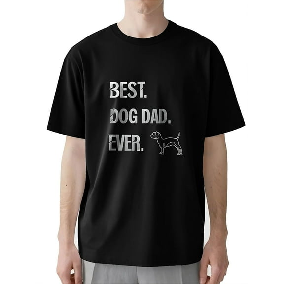 AllAreN Shirts for Father Best Dad in the World Personalized Father Shirt Cotton Graphic T-Shirts for Dad