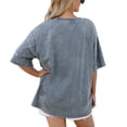 thumbnail image 2 of Women's Gameday Couture Gray Iowa State Cyclones On the Ball Oversized T-Shirt, 2 of 2
