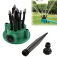 thumbnail image 1 of Aspersor útil para ahorrar agua, práctico aspersor giratorio de 360 ??grados, color negro y verde ShuxiuWang 8390614226449, 1 of 1