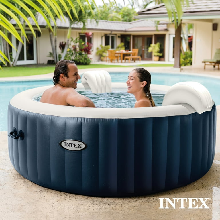 Intex PureSpa Plus Portable Inflatable Hot Tub Jet Spa Medium