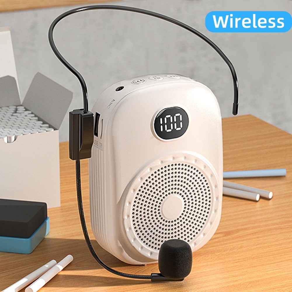 8W 4600mAh Wireless Voice Amplifier Multifunctional Portable Personal Voice Speaker ,True Acoustic Power Amplifier