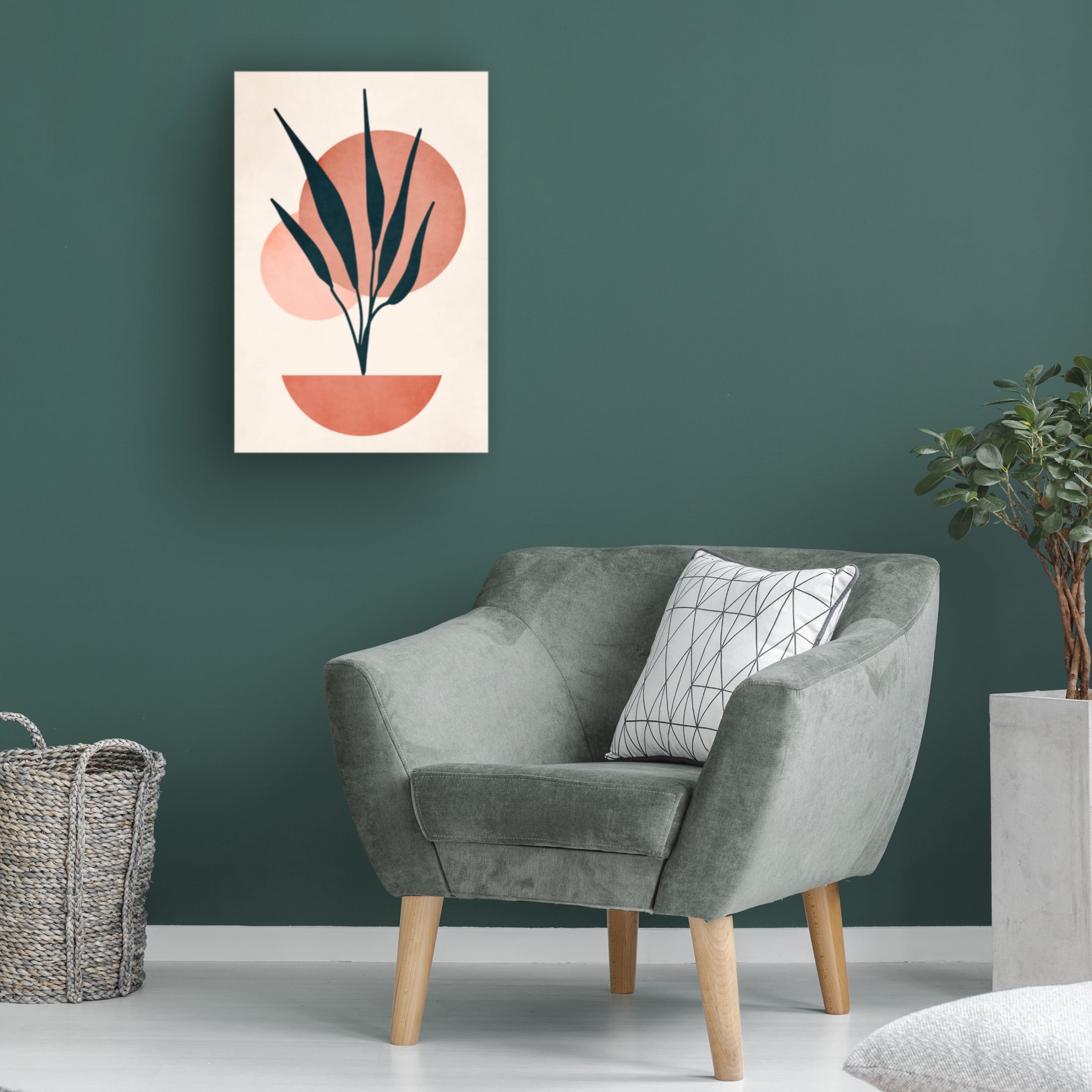 Trademark Fine Art Kubistika Copenhagen 1978 No.7 Canvas Wall Art