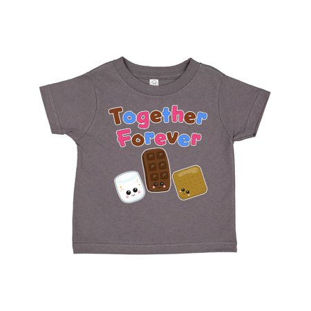 

Inktastic Together Forever- S mores Gift Toddler Boy or Toddler Girl T-Shirt