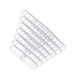 thumbnail image 1 of Plastic Clear Acrylic Pen Case, Gift Empty Pencil Boxes Plastic Pen Storage Transparent Plastic Pencil Boxes (40 Pieces), 1 of 7