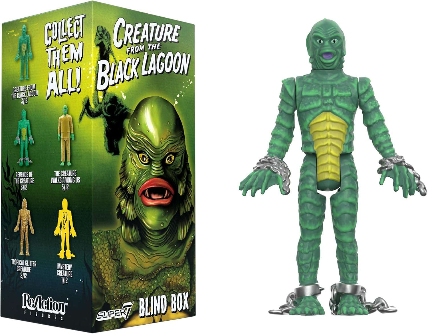 ReAction Universal Monsters Creature from The Black Lagoon Mystery Pack