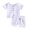 White, variant on XBASW Newborn Baby Boys Shorts Set Toddler Infant Boys Button-Down Shirt Tops + Shorts with Pockets Summer Cotton Linen Outfit 2PCS Size 0-3T