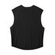 thumbnail image 3 of pstuiky Camisetas sin mangas para hombre, Camiseta deportiva sin mangas de cuello redondo, informal, de secado rápido, con botones y elástico, de color liso, para hombre Camisas de hombre l, 3 of 5