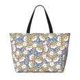 thumbnail image 2 of Fotbe Cute Rabbit Bolsa de Viaje para Playa - Resistente al Agua, Bolsa Tote de Gran Capacidad y Ligera con 7 Bolsillos para Mujeres y Hombres, 2 of 7