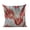 Gray, variant on Plutus Velvet Glamour Red, Gray Handmade Luxury Pillow - Double sided 12" x 20"