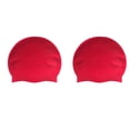 thumbnail image 2 of Agiferg 2PC Adult Universal Pure Silicone Ear Protection Swimming Caps, 2 of 2
