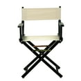 thumbnail image 3 of "18" Director's Chair Black Frame-Natural/Wheat Canvas", 3 of 3