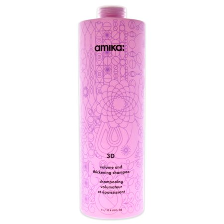 Amika 3D Volume and Thickening Shampoo 33.8 oz Shampoo