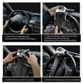 thumbnail image 2 of Universal Car Steering Wheel Lock Heavy Duty Anti-theft Car Security Lock, 2 of 19