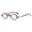 Purple, variant on Womens Mens Small Round Reading Glasses 3.0, Red Steampuck Vintage Readers +3.0